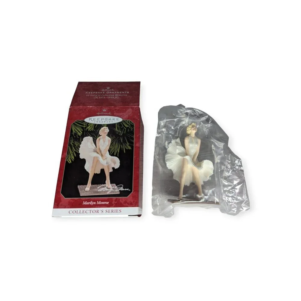 Vintage Hallmark Keepsake Ornament 1998 Marilyn Monroe Collector's Series